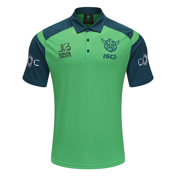 2025 Canberra Raiders NRL Envy Polo Shirt - Mens