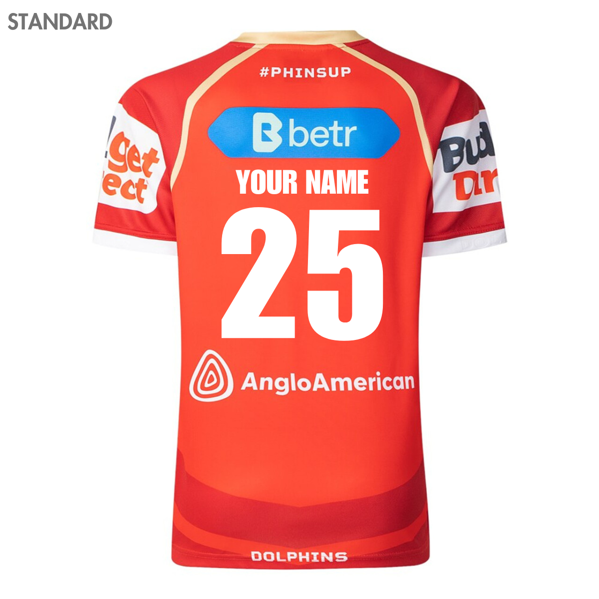 2025 Dolphins NRL Home Jersey - Mens