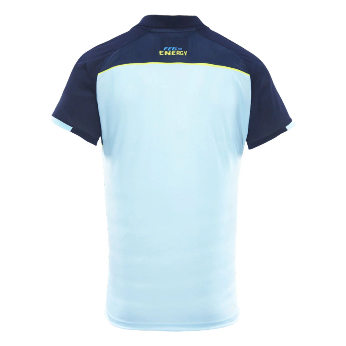 2025 Gold Coast Titans NRL Light Blue Media Polo - Mens