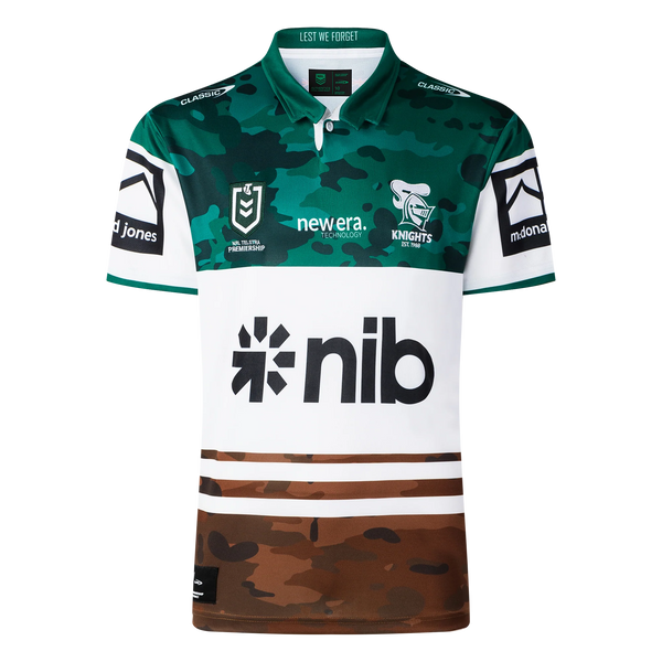 2025 Newcastle Knights NRL ANZAC Jersey - Mens