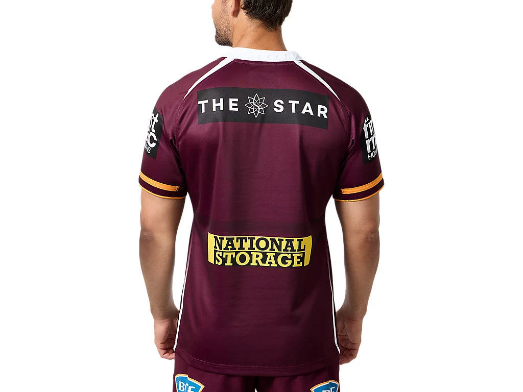 2025 Brisbane Broncos NRL Home Jersey - Mens