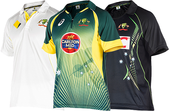 Personalised International Cricket Jerseys