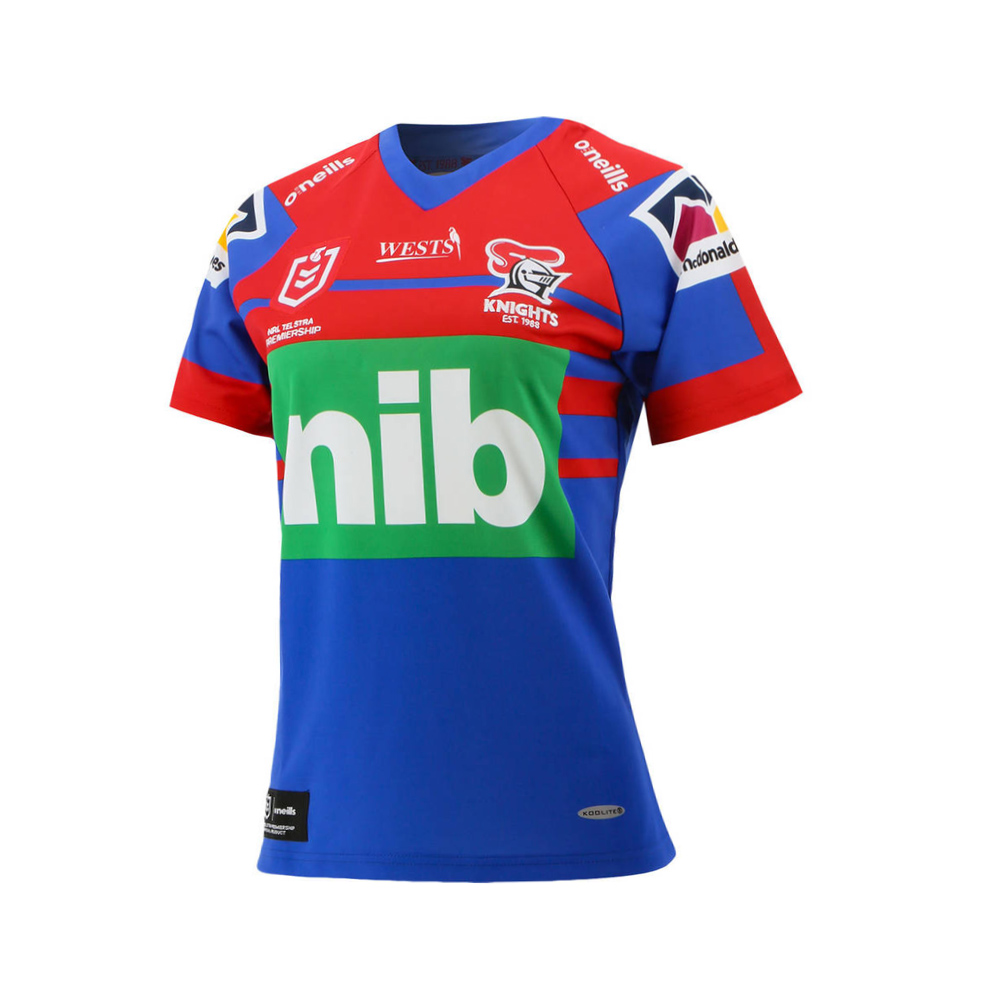 Buy 2021 Newcastle Knights NRL Home Jersey – Womens - Your Jersey