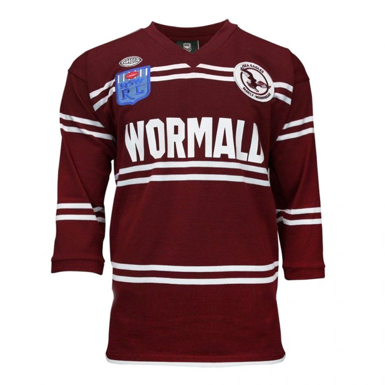 Buy Manly Sea Eagles Retro Jersey Mens Your Jersey