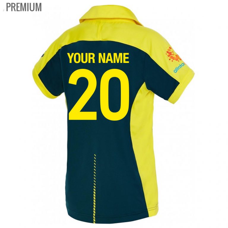 Personalised Cricket Australia Jerseys