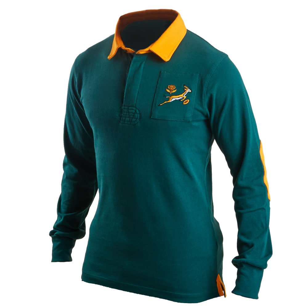 retro south africa rugby shirt