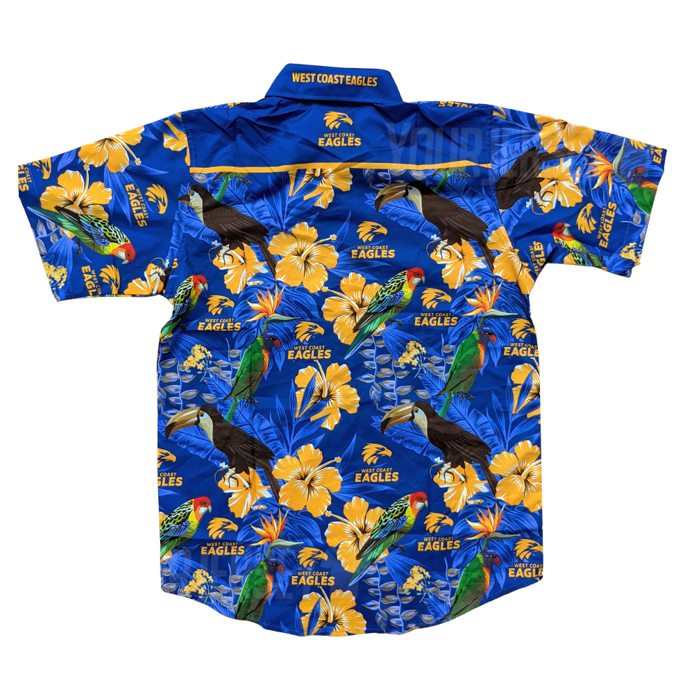 west tigers hawaiian shirt