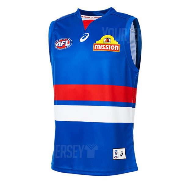 Buy 2021 Western Bulldogs AFL Home Guernsey - Youth - Your ...