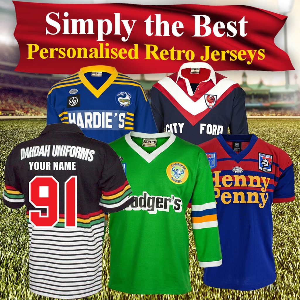 personalised nrl jersey