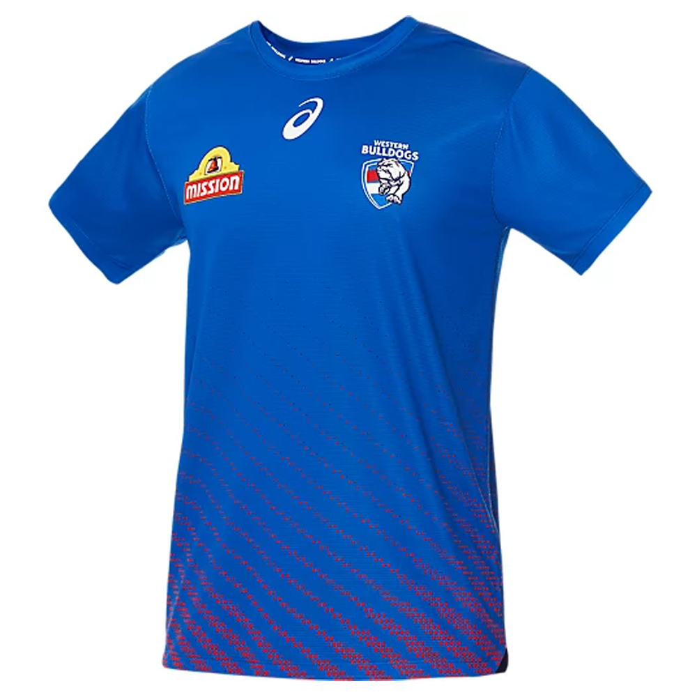 Buy 2021 Western Bulldogs Afl Training Shirt Mens Your Jersey