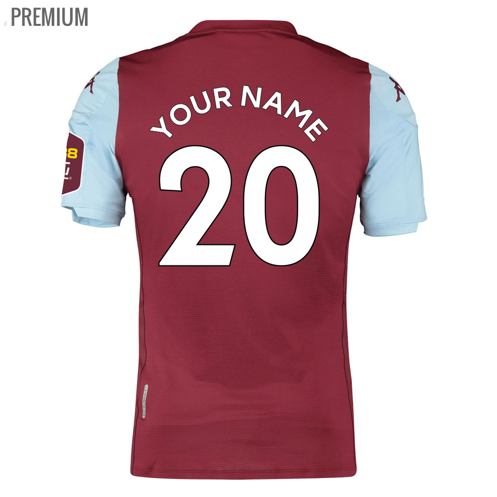 aston villa fc jersey