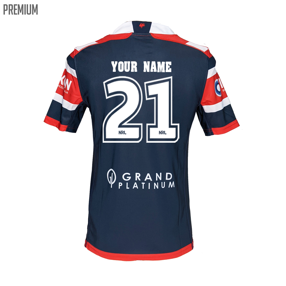 Personalised Sydney Roosters Jerseys - Your Jersey