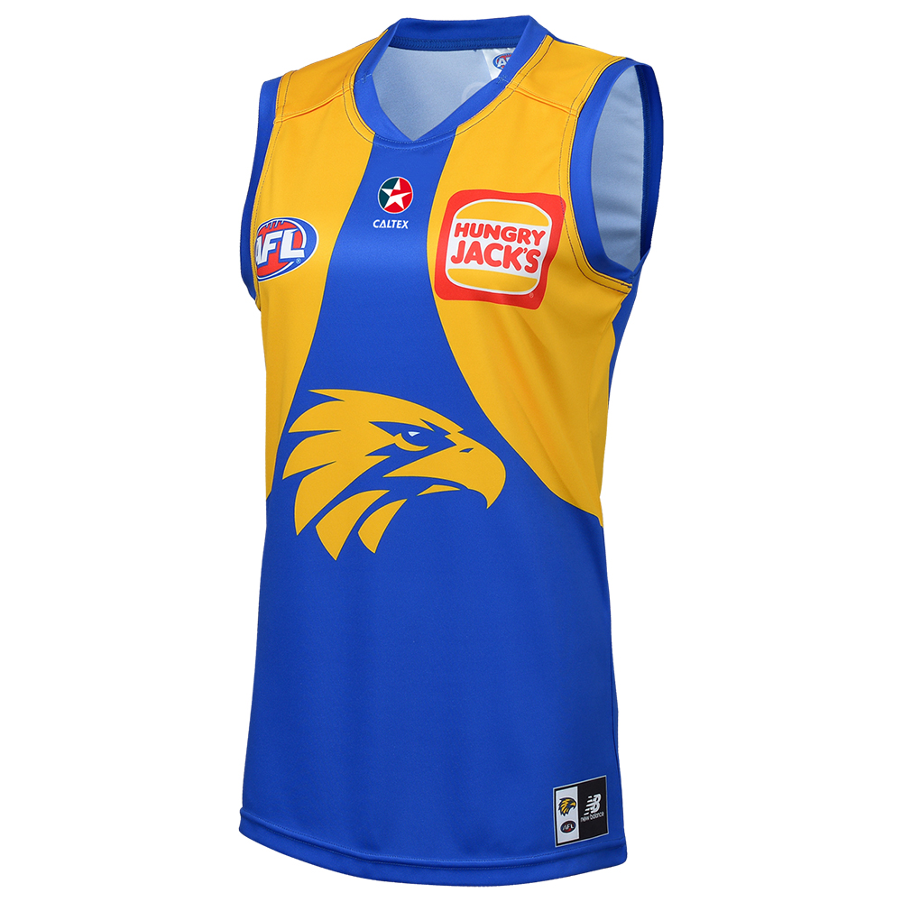 West Coast Eagles on X: Our 2023 AFL jumper is here. Get yours