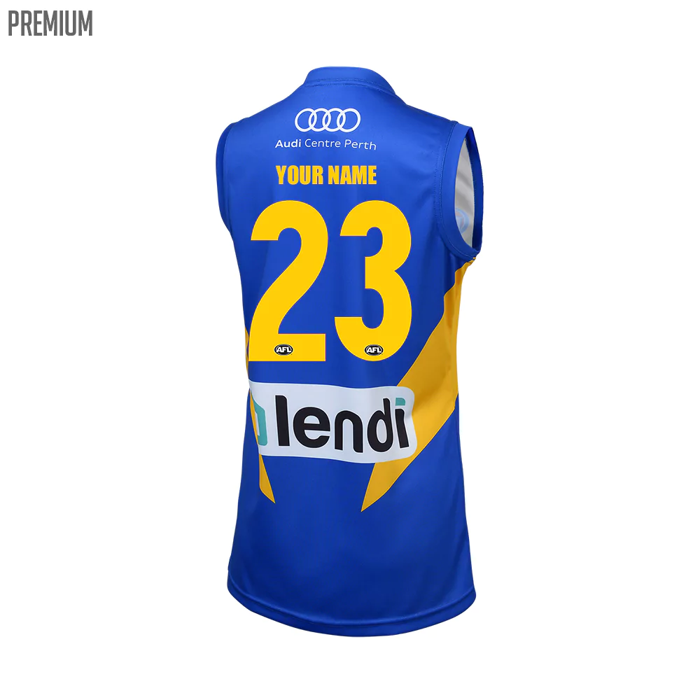 Personalised West Coast Eagles Guernsey - Your Jersey