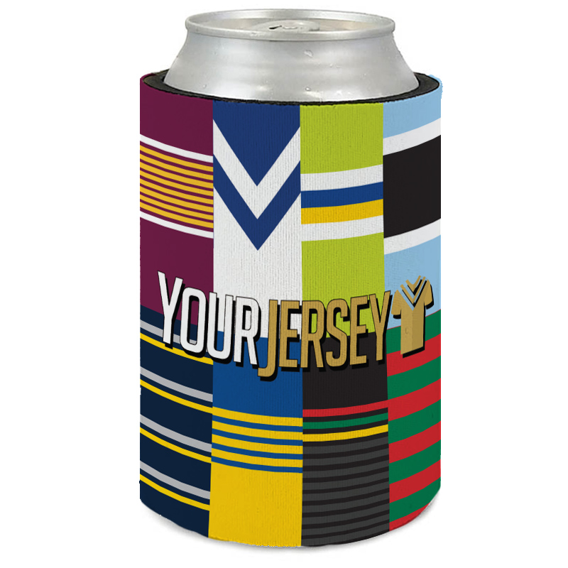 Neo Footy Jersey Stubby Cooler