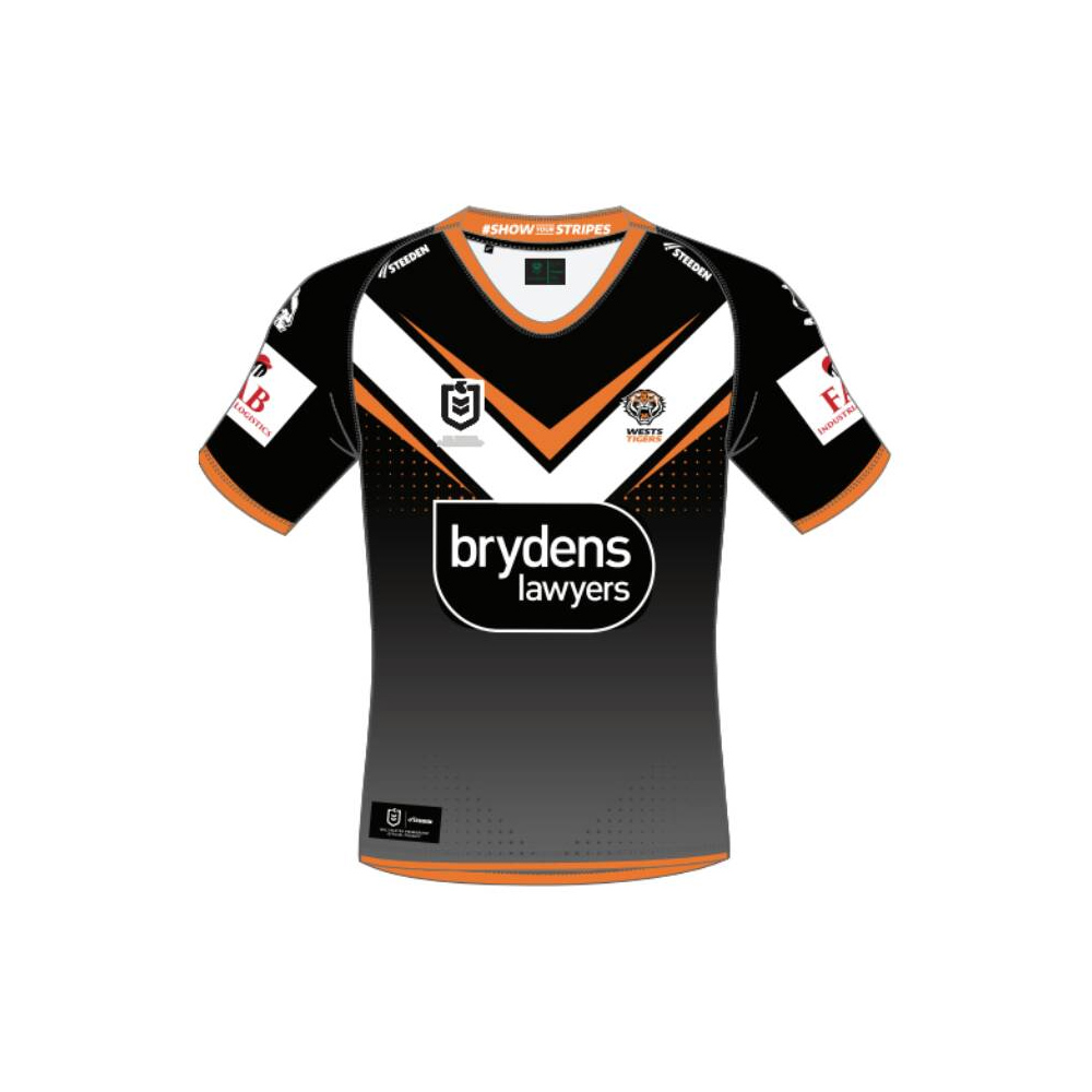 Wests Tigers Home Jersey Ladies Sizes 10 - 12 Available NRL ISC