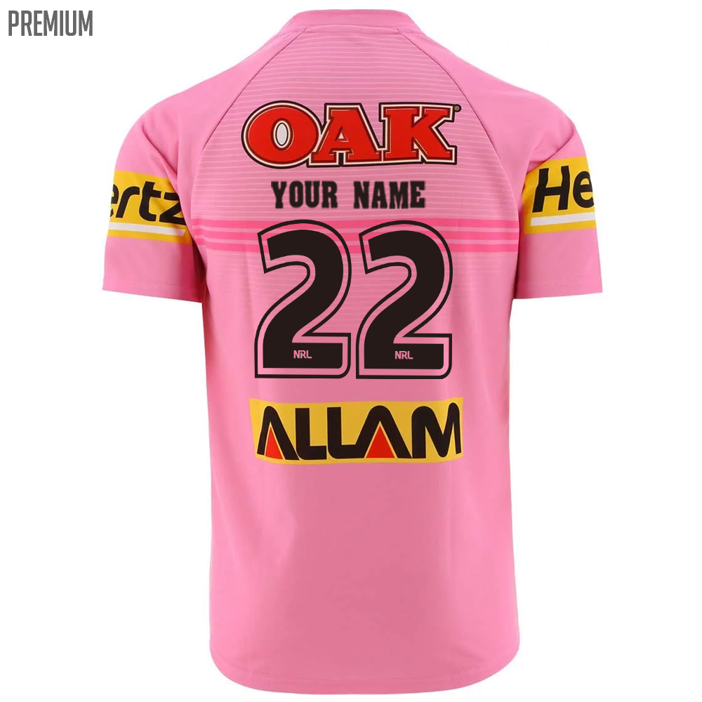 NRL Penrith Panthers Custom Name Number 2020 Away Jersey