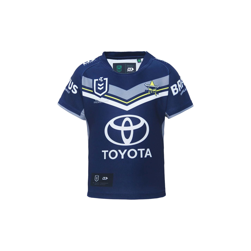 North Queensland Cowboys NRL 2023 Dynasty Defence Jersey Kids Sizes 6-16!