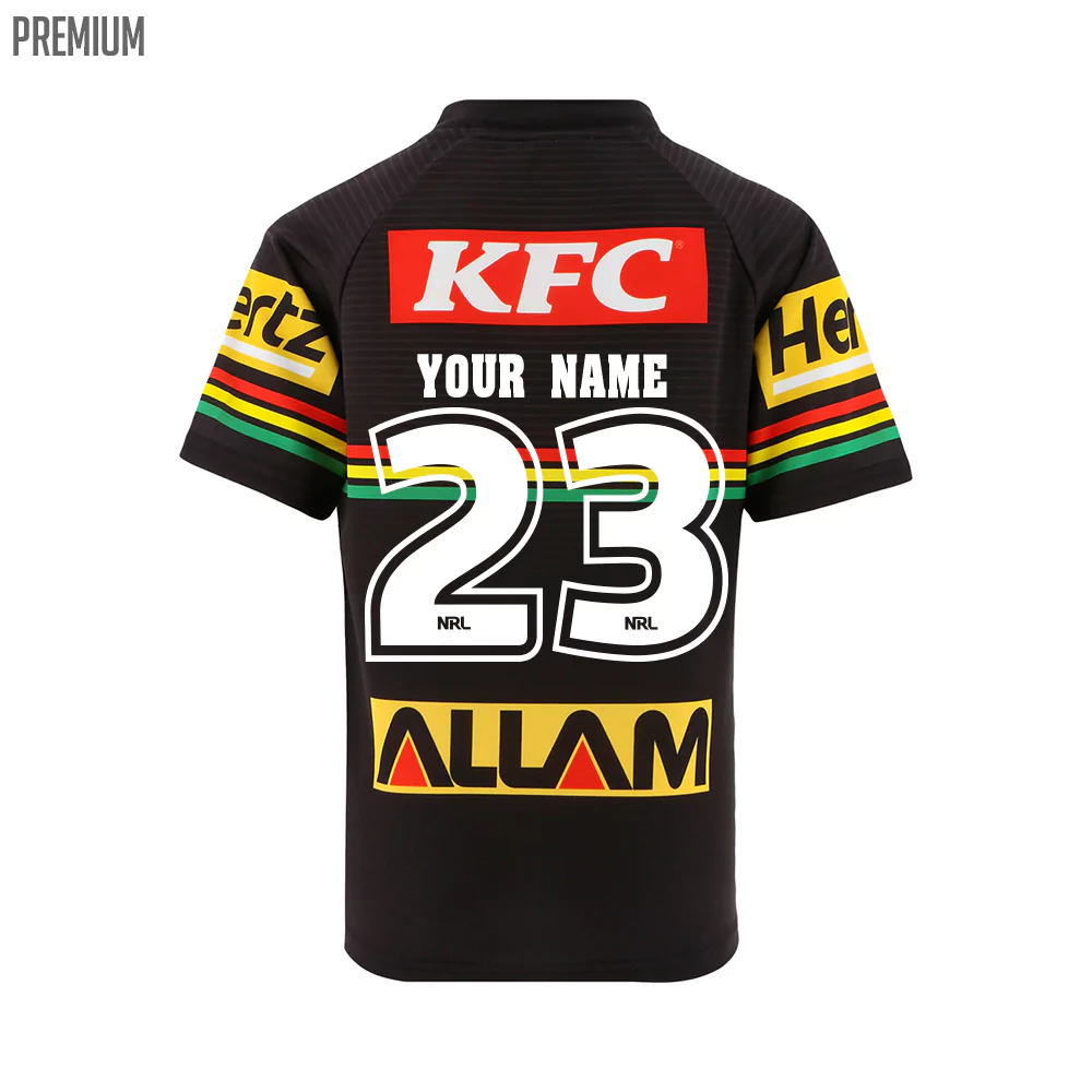 Personalise NRL Penrith Panthers 2022 Home Jersey
