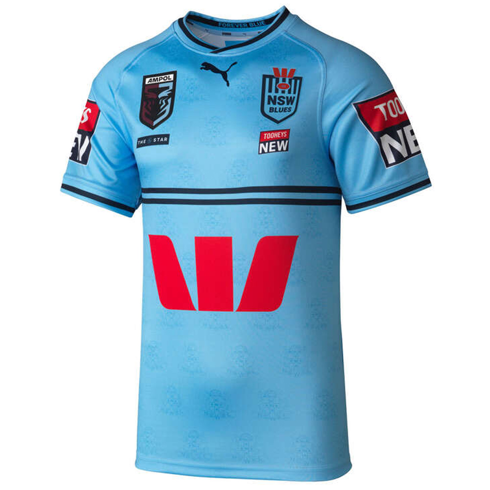 NSW Blues 2021 Infant's State of Origin Jersey NRL Rugby League by Puma