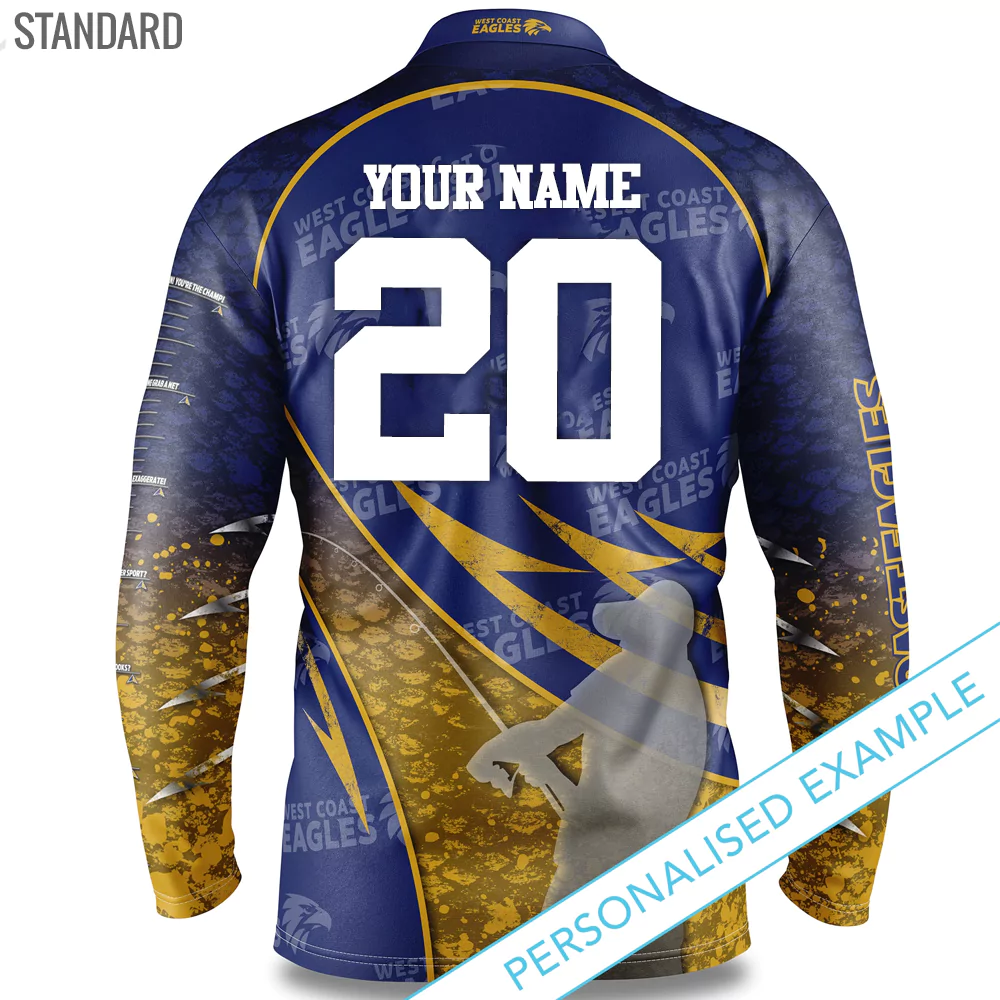 Personalised West Coast Eagles Guernsey - Your Jersey