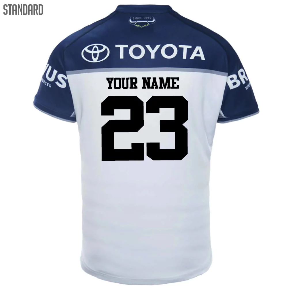 Buy 2023 North Queensland Cowboys NRL Away Jersey - Mens - Your Jersey