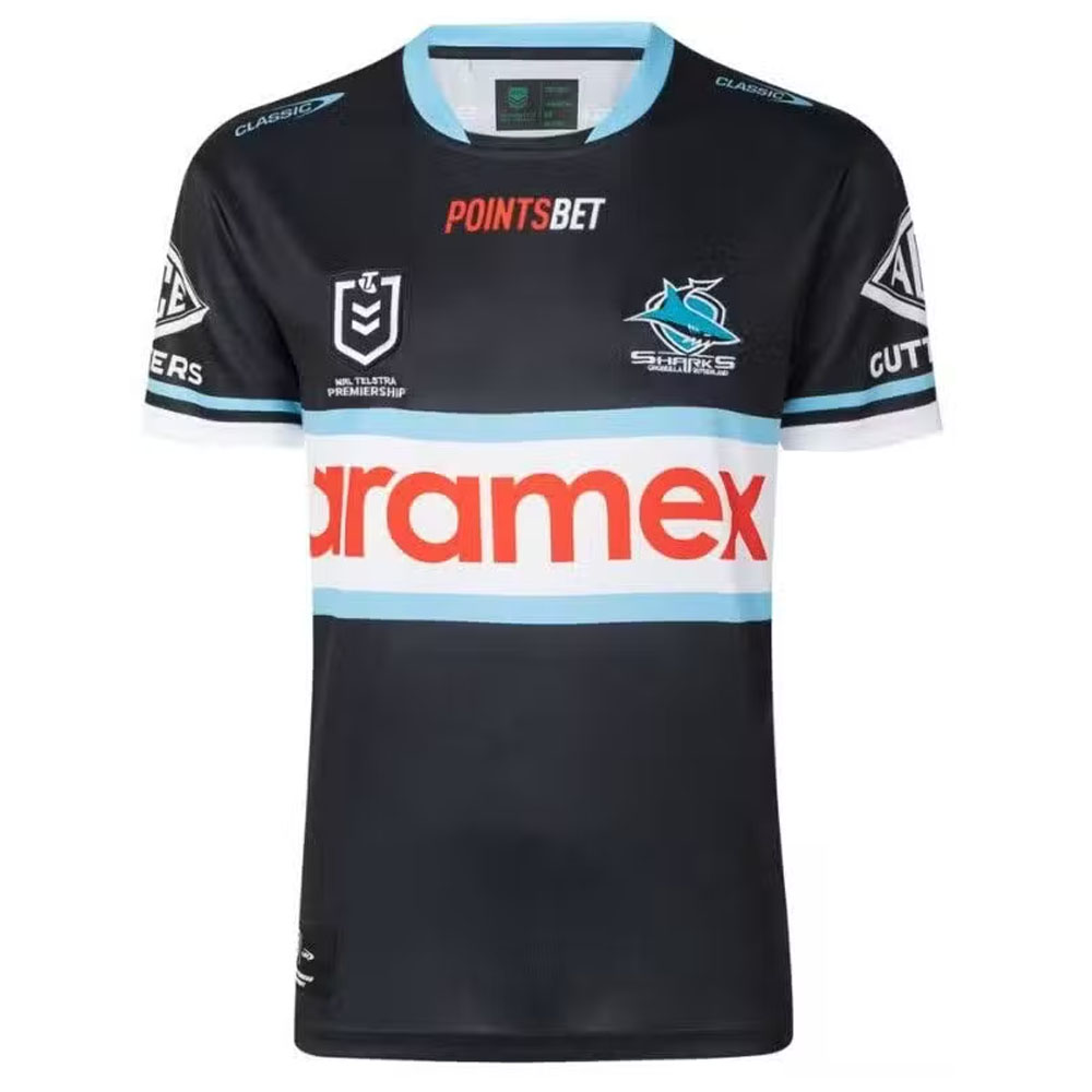 Buy 2023 Cronulla Sharks NRL Away Jersey Mens Your Jersey