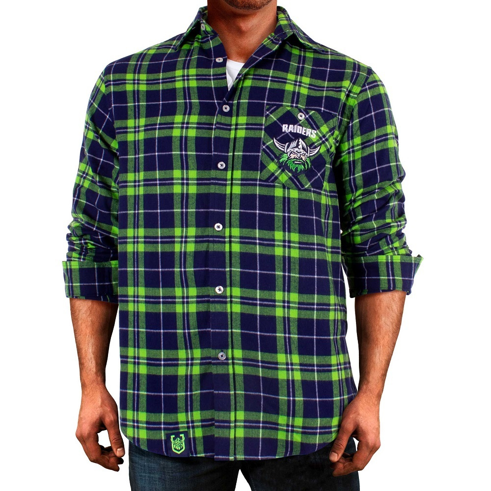 Wests Tigers ADULTS Flannel Shirt