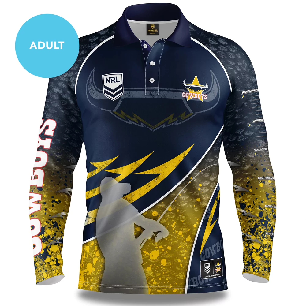 Buy 1995 North Queensland Cowboys Sevens Retro Jersey – Mens