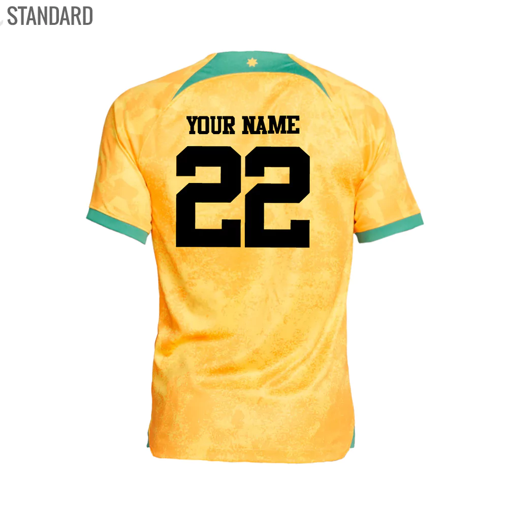 Buy 2022/23 Australia Socceroos Home Jersey - Youth - Your Jersey