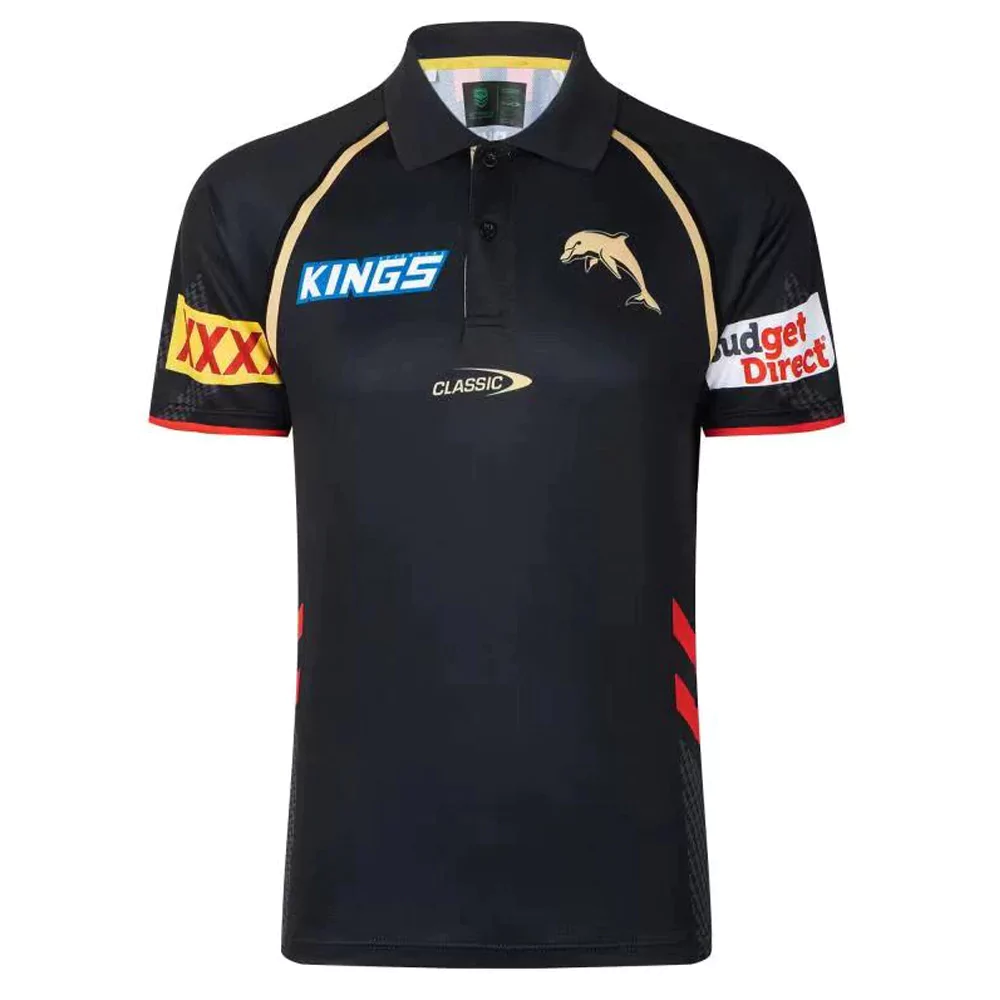 Buy 2023 Dolphins NRL Warm Up Shirt - Mens - Your Jersey