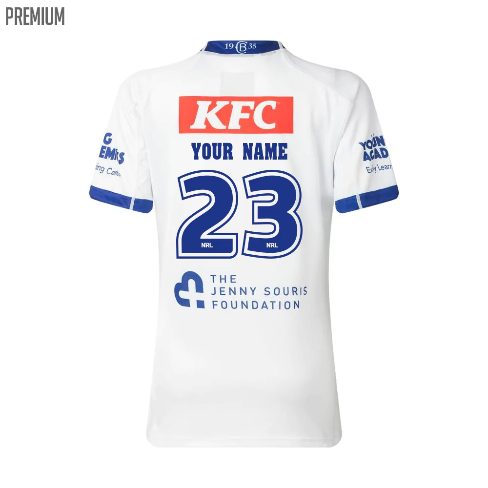 ☋❃ 2023 NRL Bulldogs Rugby Jersey Home Rugby Shirt