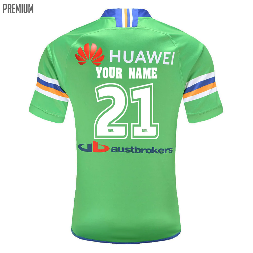 Canberra Raiders Custom Number And Name NRL Baseball Jersey Shirt Gift For  Fans - Freedomdesign