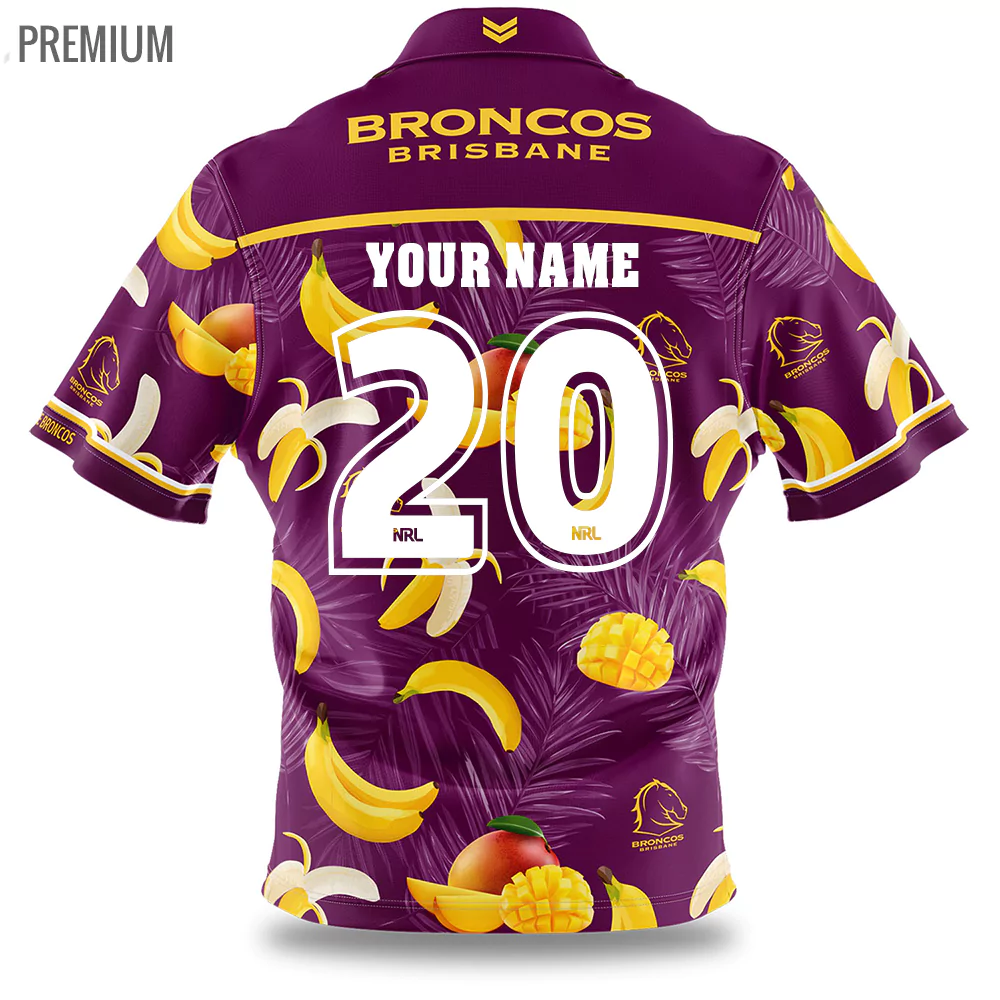 NRL Brisbane Broncos Classic Hawaiian Shirt - Torunstyle