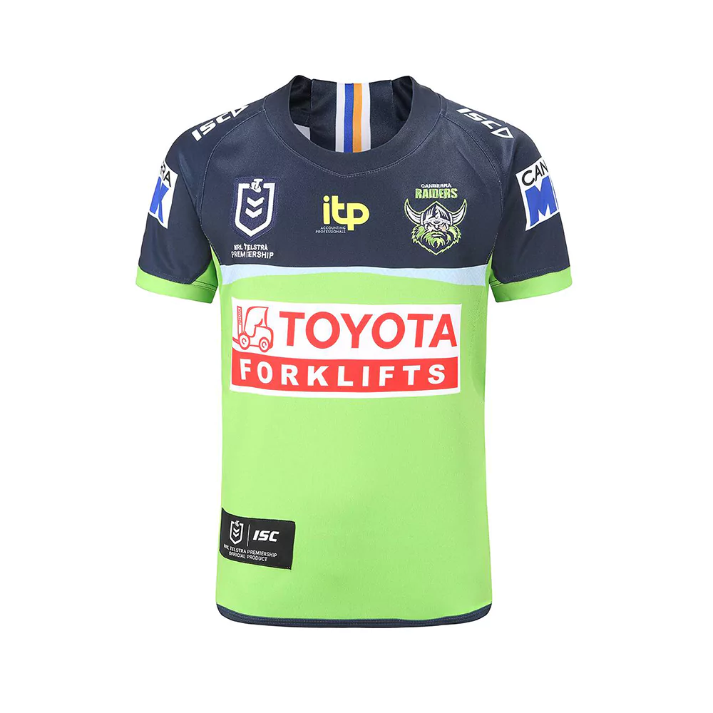 Canberra Raiders 1994 Mens Retro Jersey Green 4XL