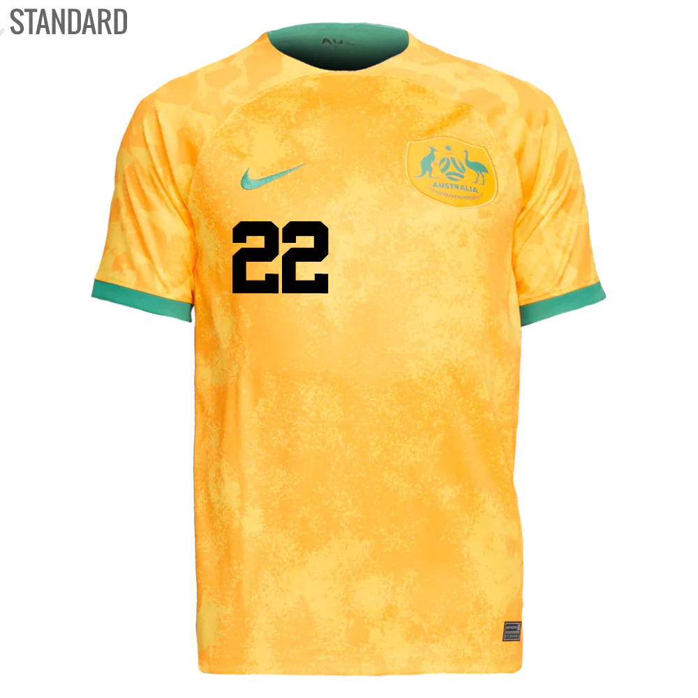 Socceroos and Matildas share 'classic' national team kits