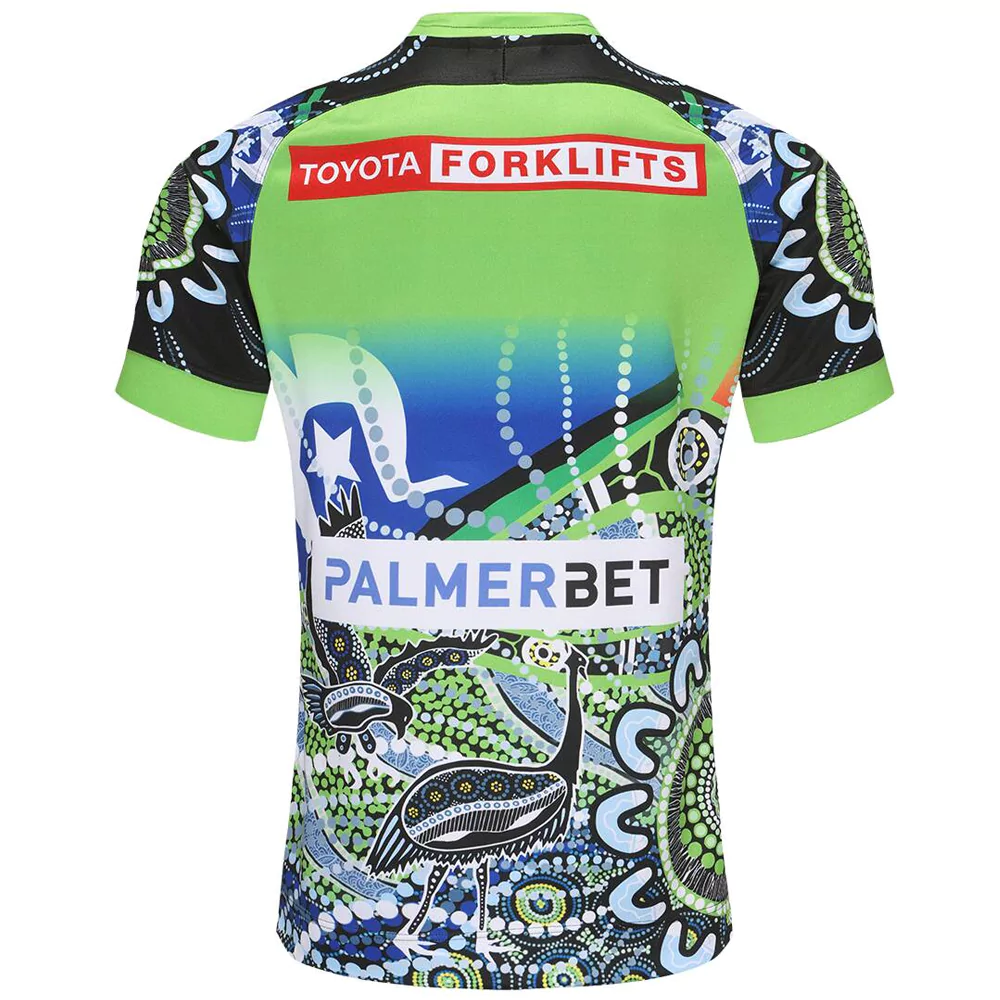 2021 Canberra Raiders Jersey Home and Away Jerseys, Mens Rugby Jersey  Casual T-Shirt Fans Breathable Sportswear Suitable for Sports and Daily  Wear Indigenous-XXL : : Clothing, Shoes & Accessories