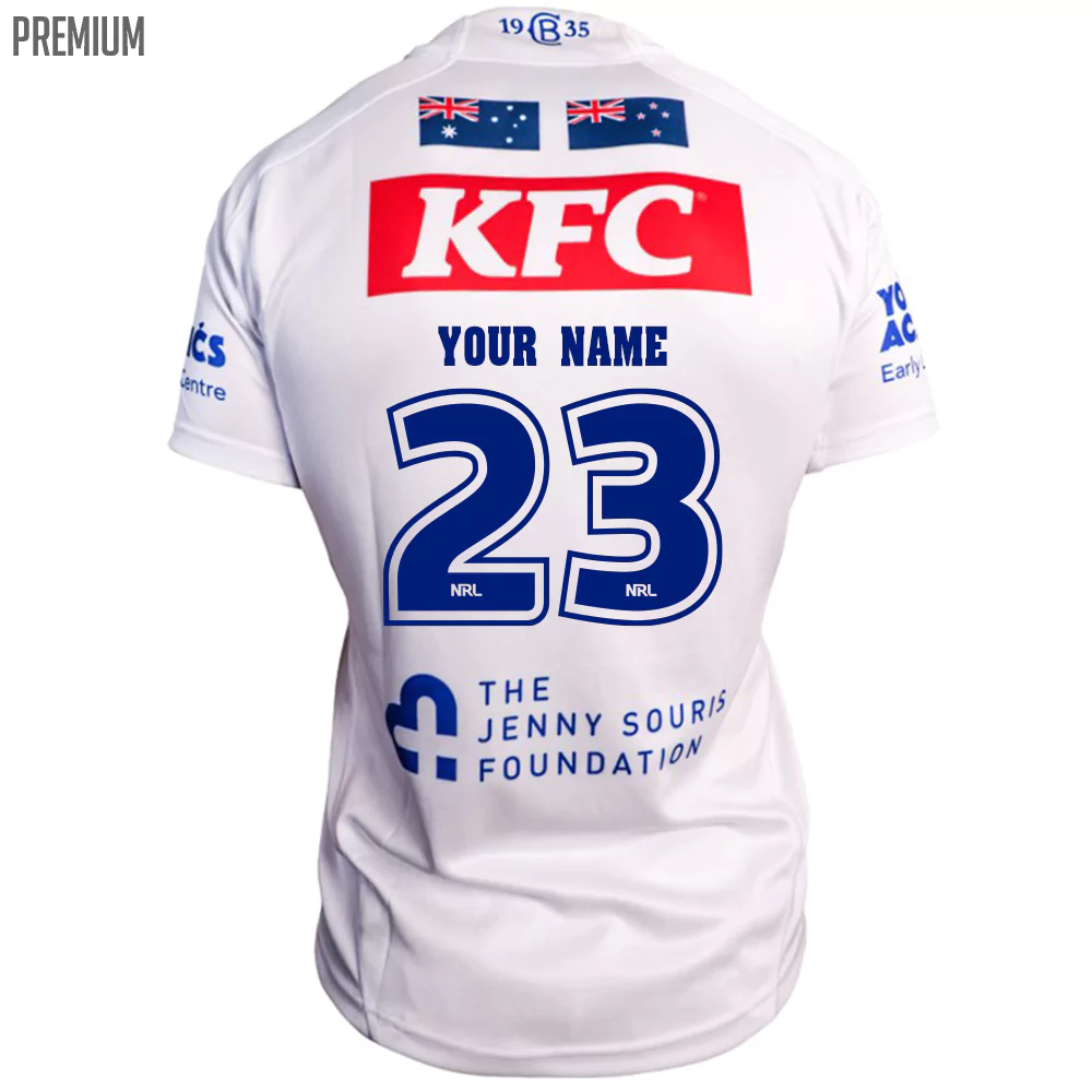 Canterbury Bankstown Bulldogs NRL CCC Home Jersey Adults, Ladies & Kids! T7