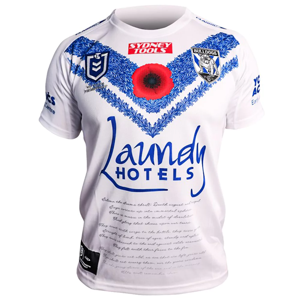 NRL Canterbury-Bankstown Bulldogs Custom Name Number 2023 Indigenous Jersey  T-Shirt