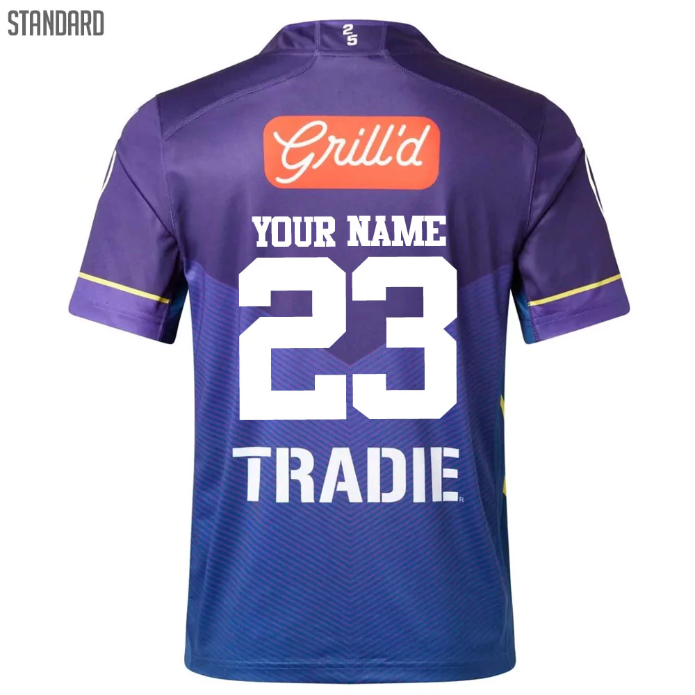 Men's Melbourne Storm 2023 Home Jersey - Purple – Castore