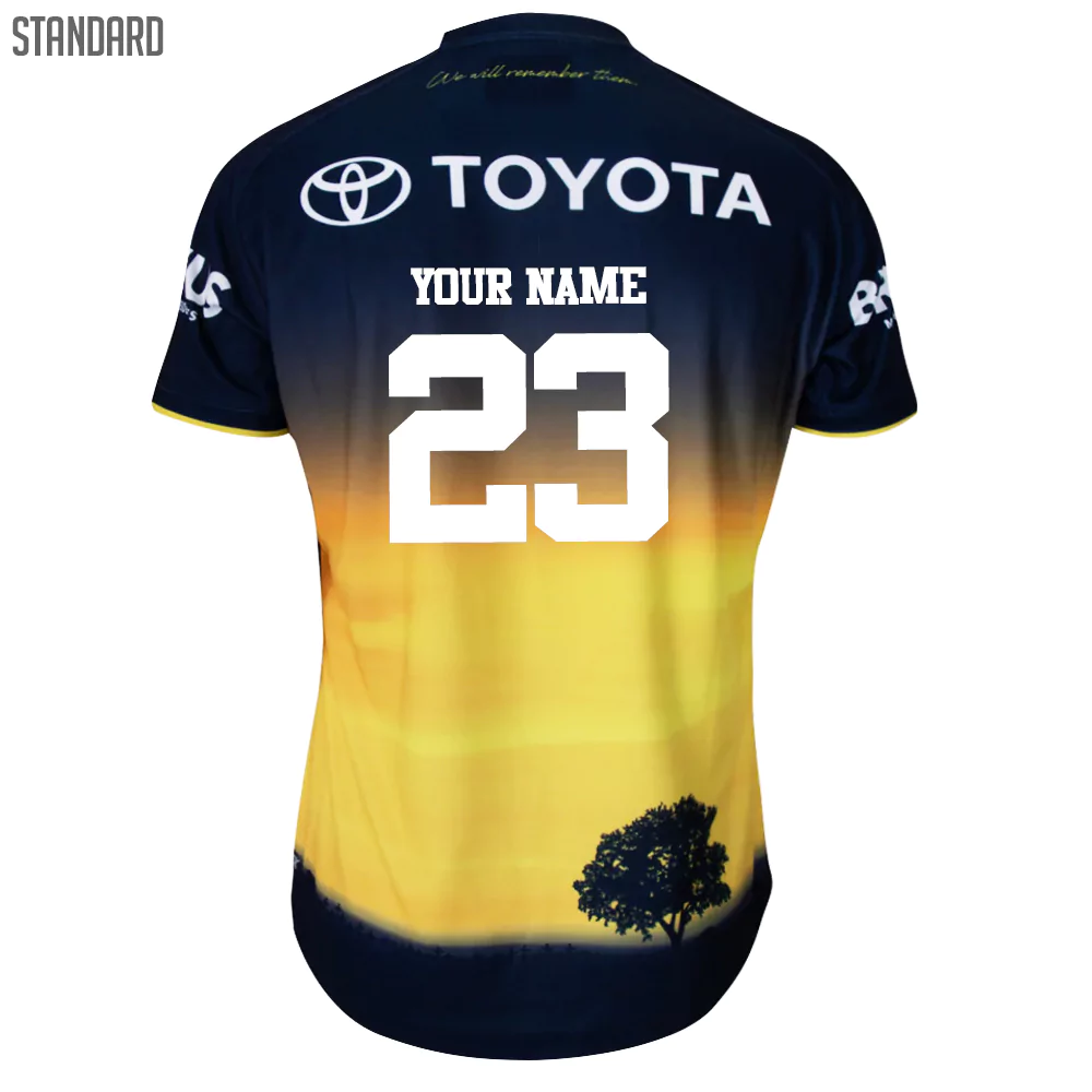 Personalise NRL North Queensland Cowboys 2021 Away Jersey