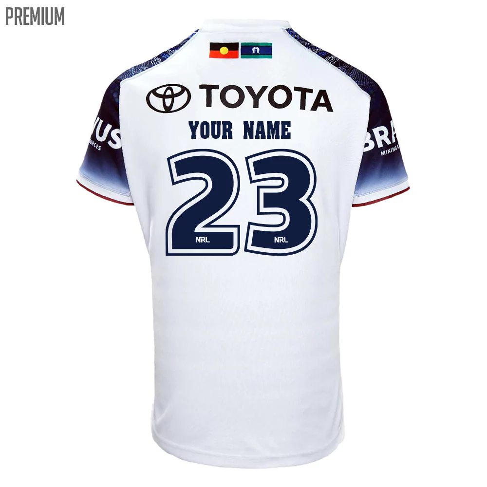 North Queensland Cowboys Mens 2023 Replica Away Jersey