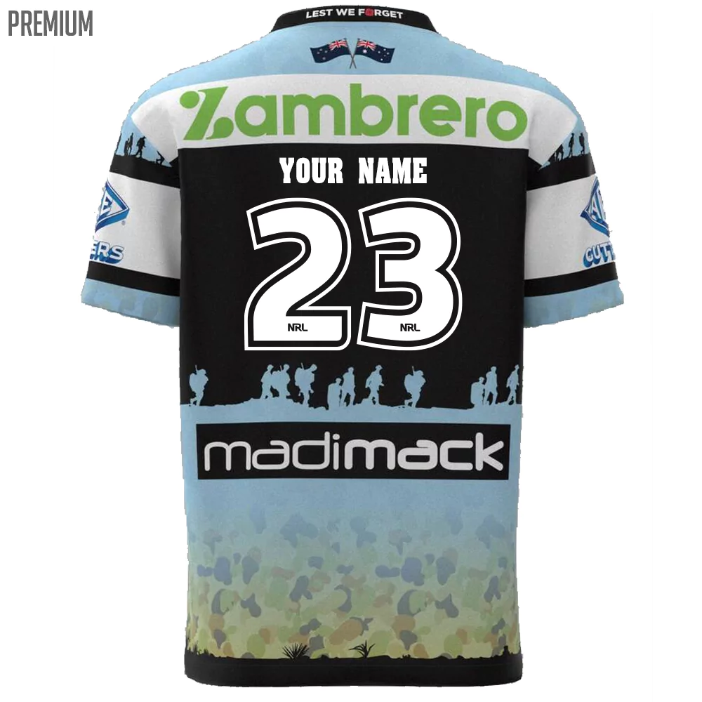 Cronulla-Sutherland Sharks 2023 Mens ANZAC Jersey