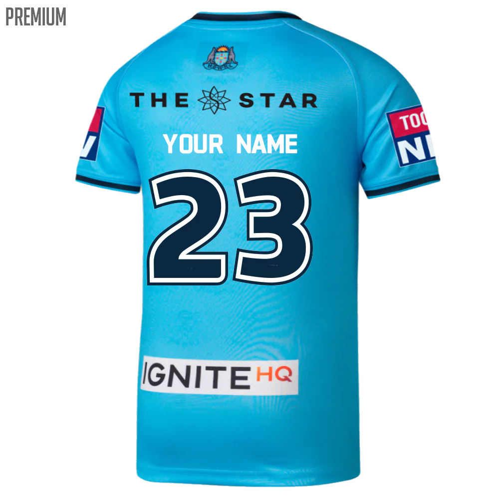 NSW Blues State of Origin 2023 Mens Indigenous Jersey