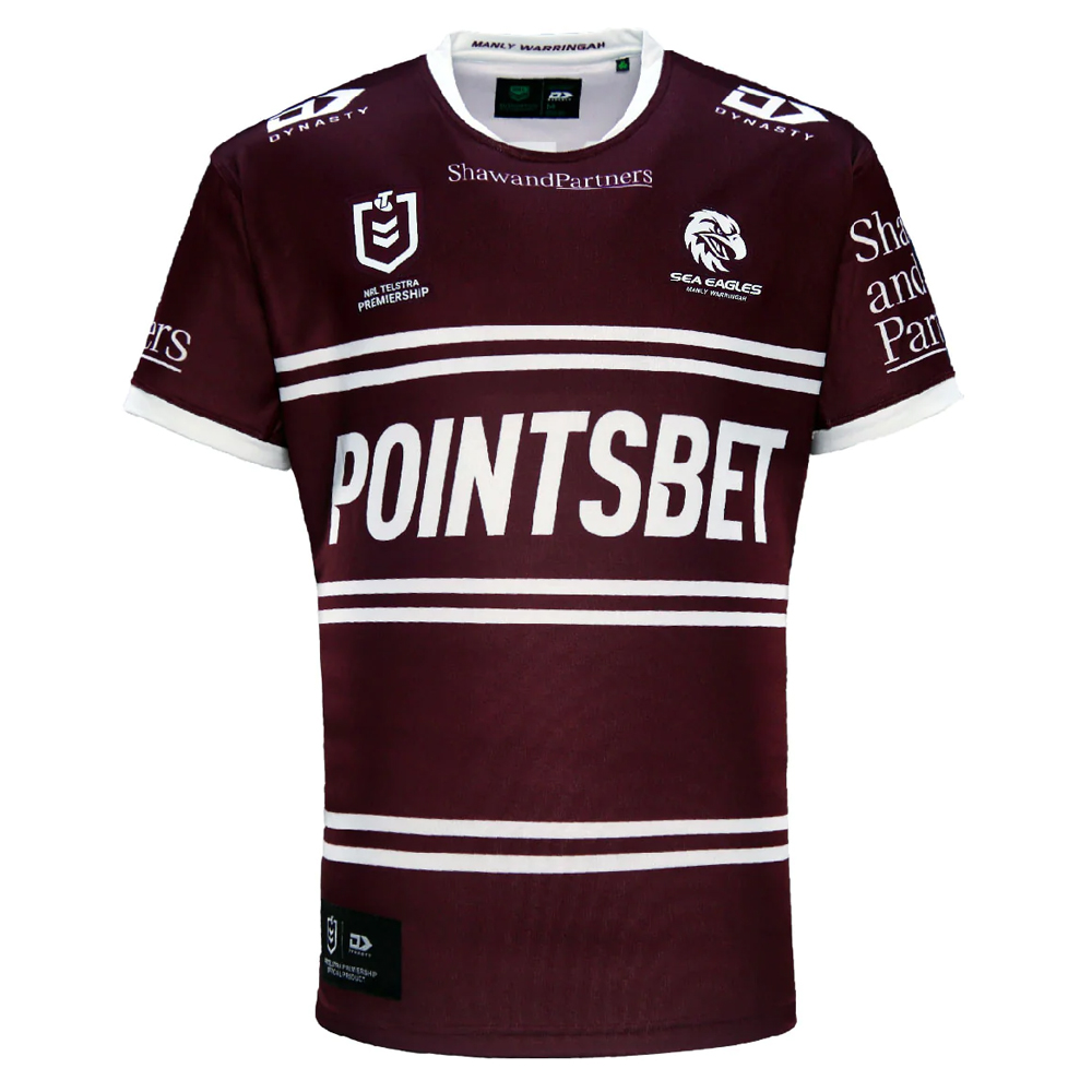 2024 Manly Seaeagles Home Mens Front 
