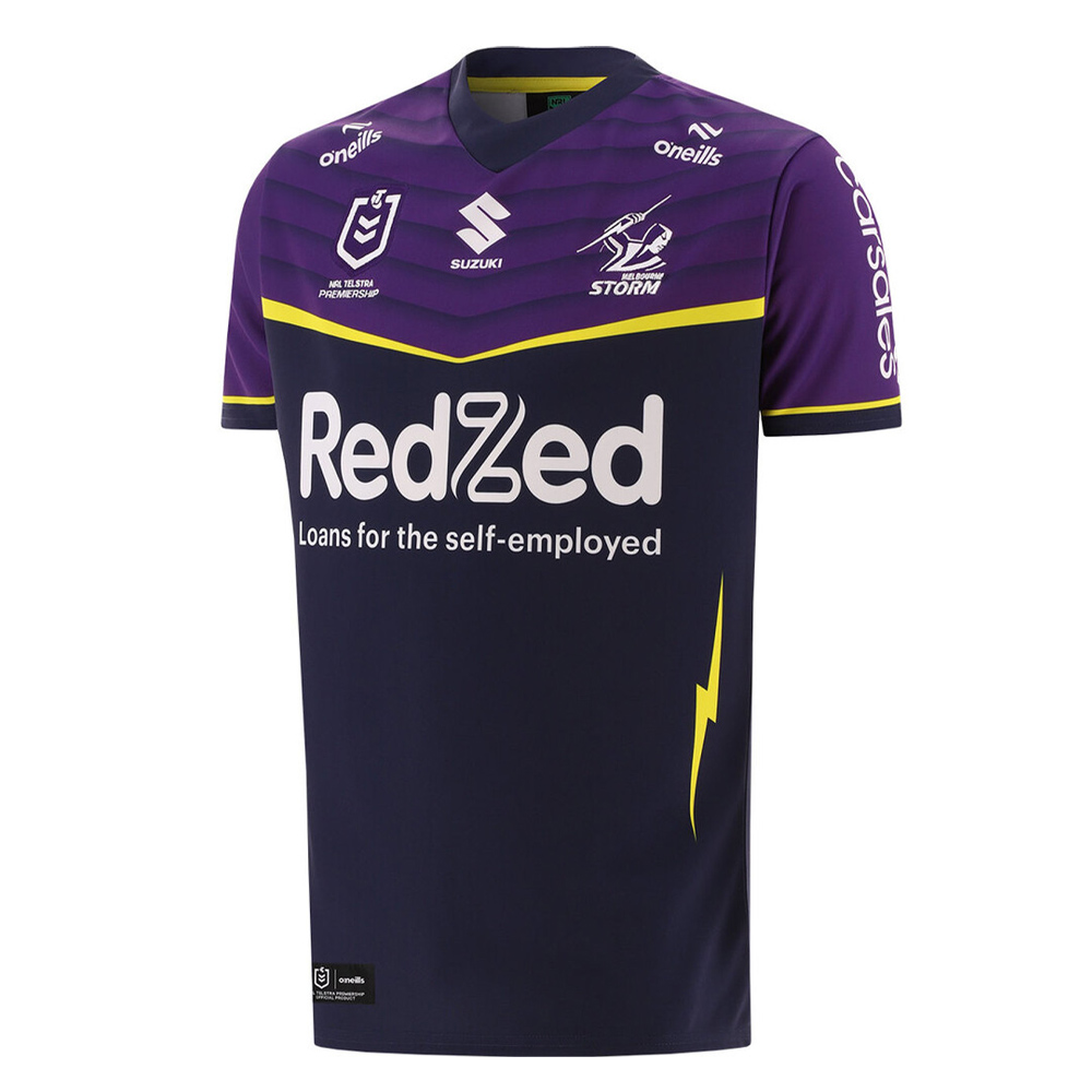 Buy 2024 Melbourne Storm NRL Home Jersey Mens Your Jersey