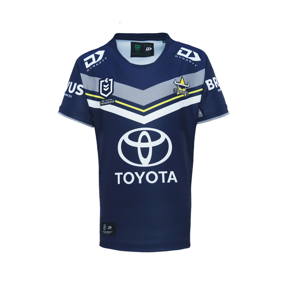 Buy 2024 North Queensland Cowboys NRL Home Jersey Youth Your Jersey