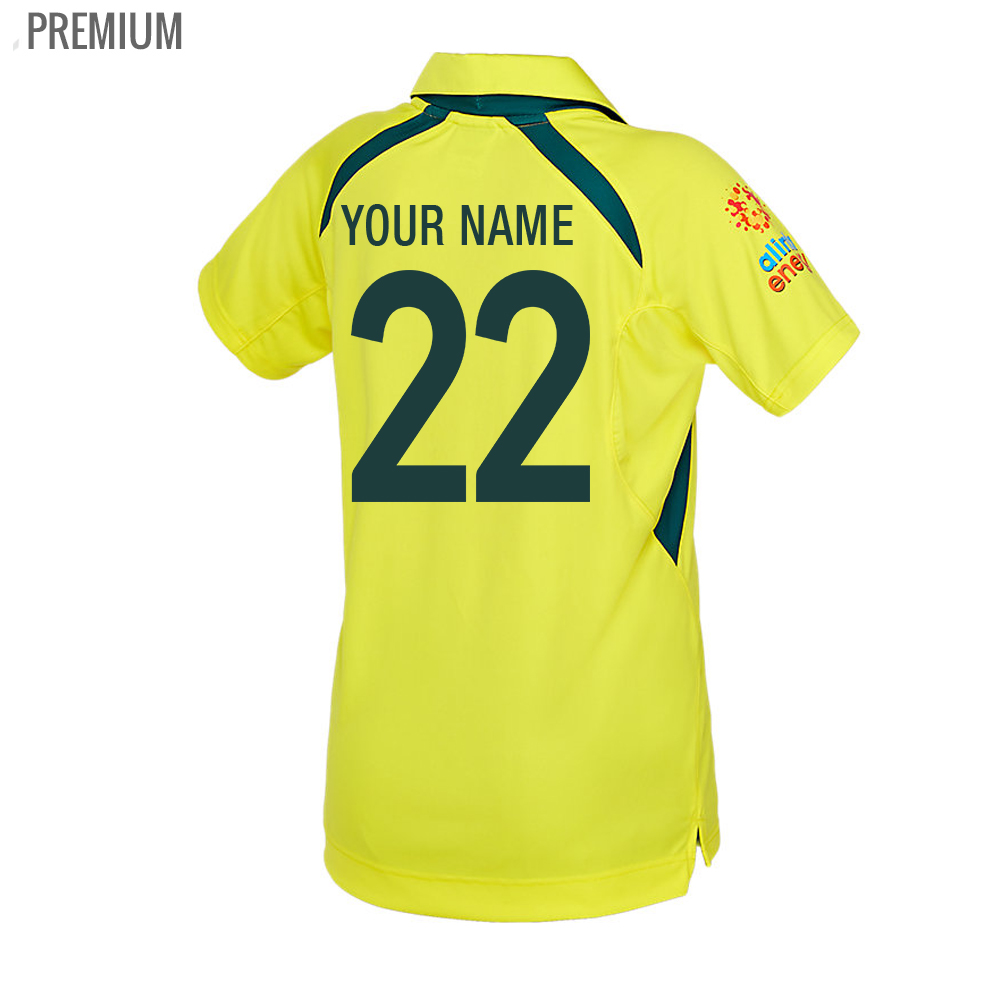 Buy 2022 Australian Cricket T20 Word Cup Shirt - Mens - Your Jersey