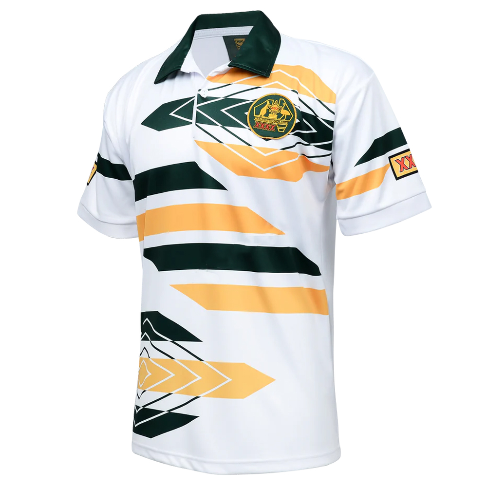 Buy 1992 Australian Kangaroos Training Retro Jersey – Mens - Your Jersey